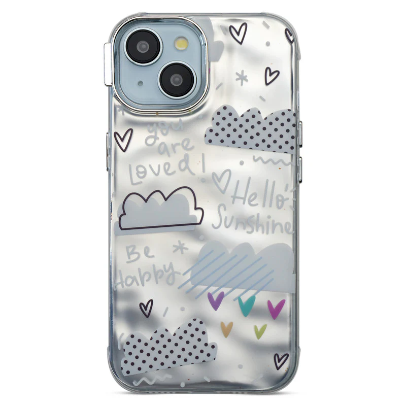Wrinkle & Artistic Wave Printed Phone Case For Apple iPhone 15 - Image 11