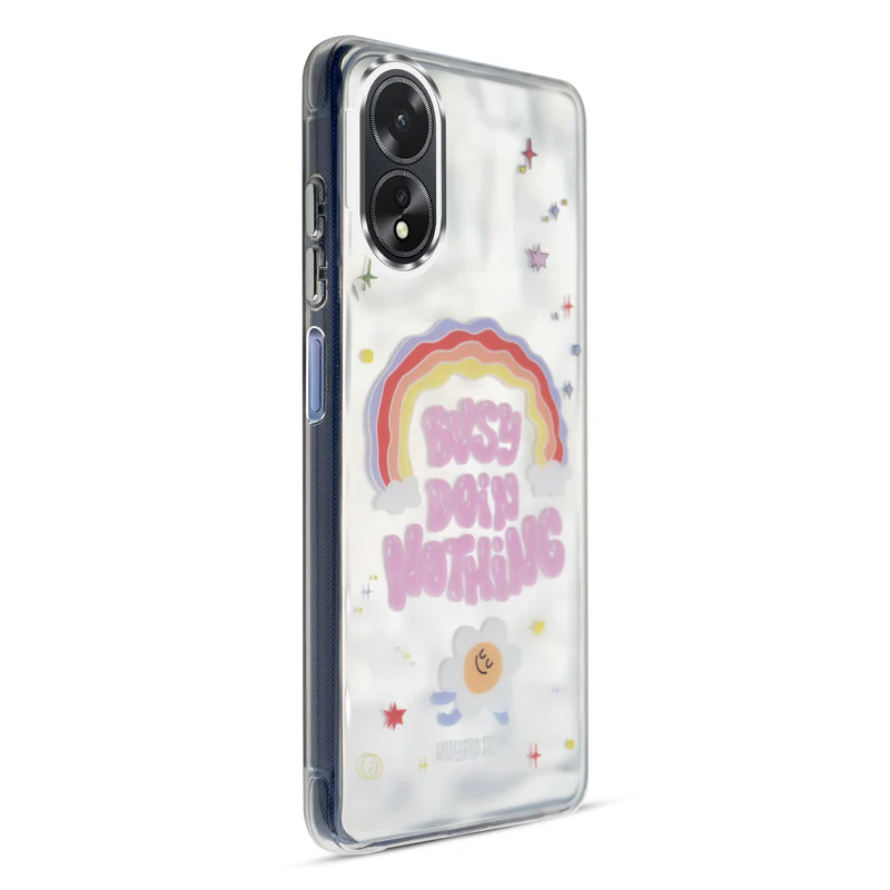 Wrinkle & Artistic Wave Printed Phone Case For Oppo A58 4G - Image 7