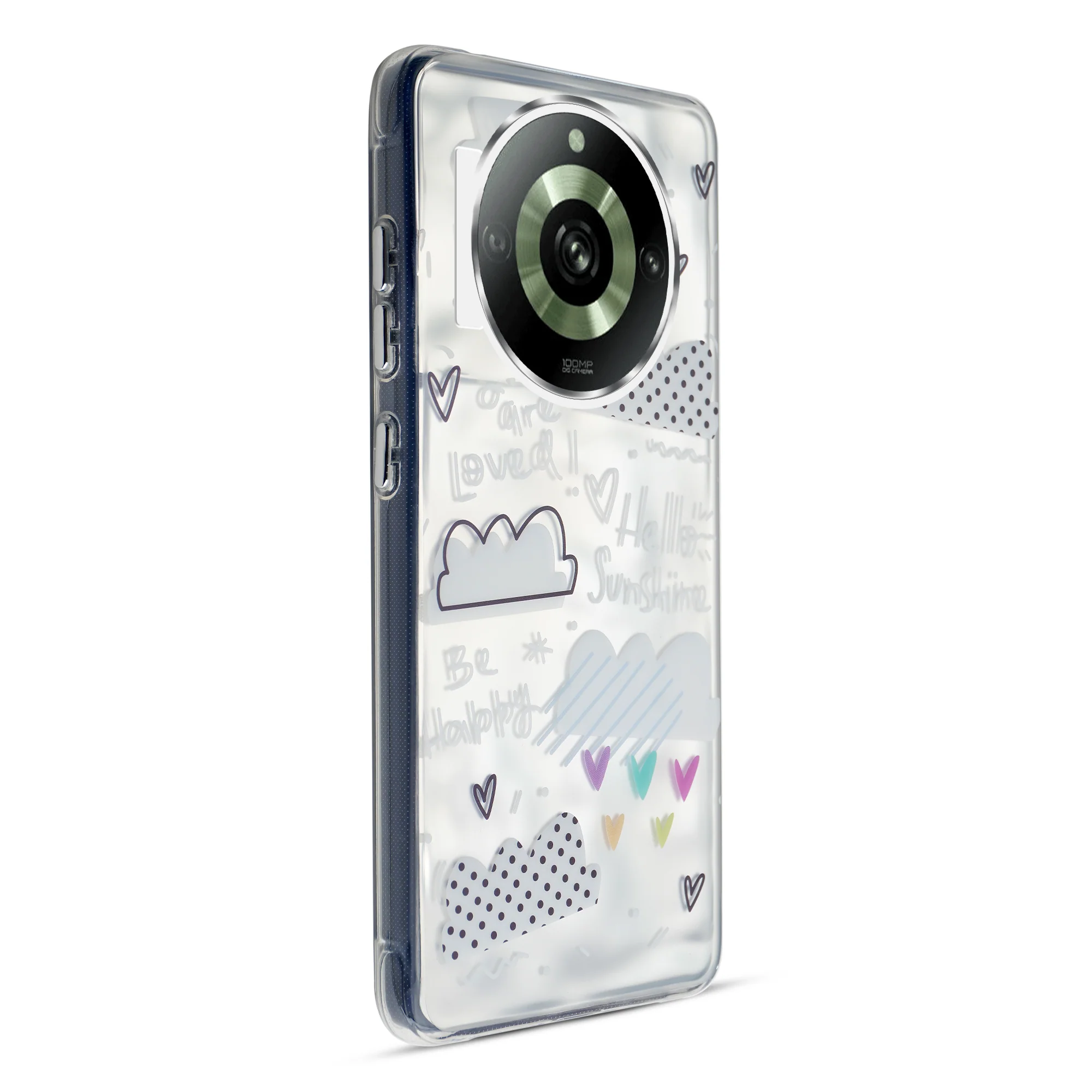 Wrinkle & Artistic Wave Printed Phone Case For Realme 11 Pro 5G - Image 13
