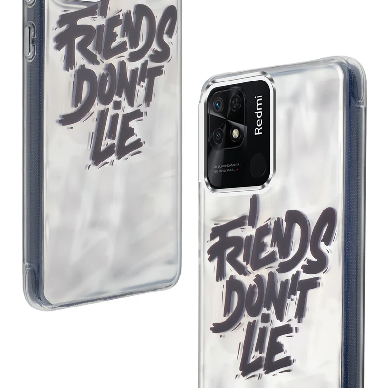 Wrinkle & Artistic Wave Printed Phone Case For Redmi 10C - Image 20