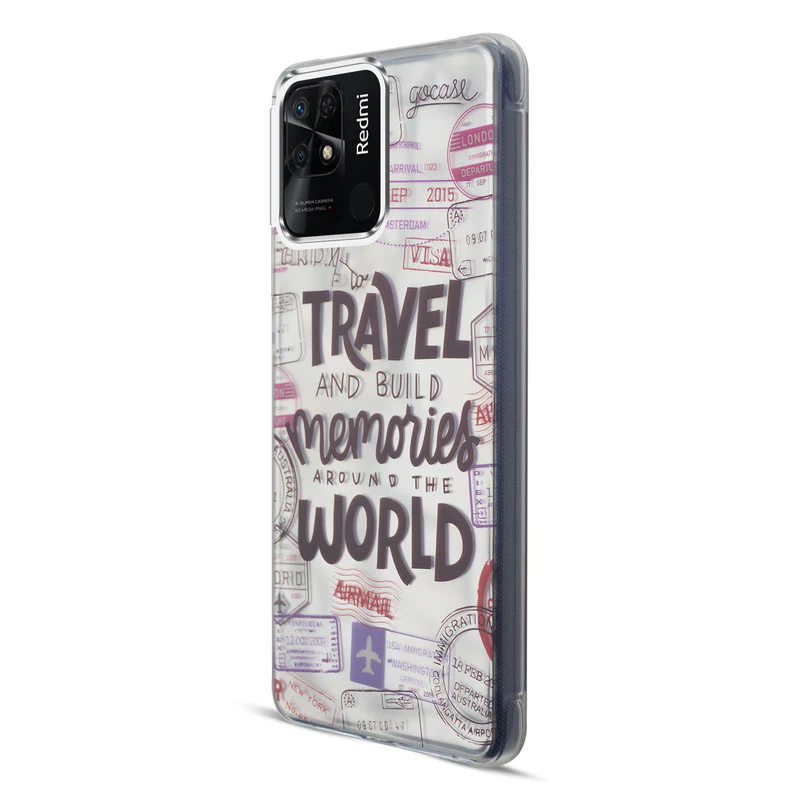 Wrinkle & Artistic Wave Printed Phone Case For Redmi 10C - Image 23