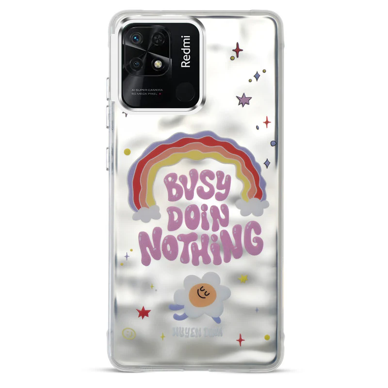 Wrinkle & Artistic Wave Printed Phone Case For Redmi 10C - Image 6