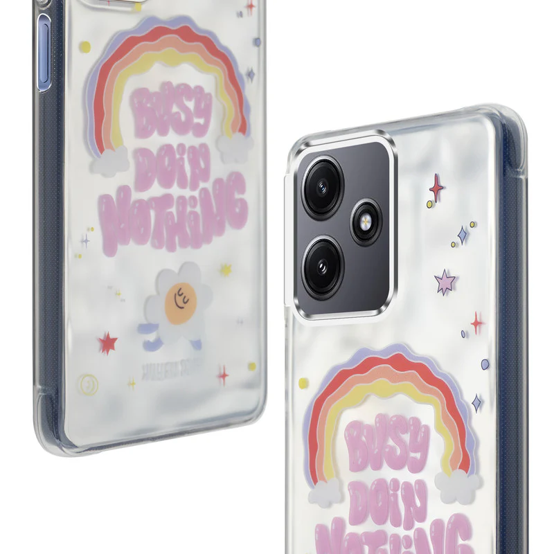 Wrinkle & Artistic Wave Printed Phone Case For Redmi 12 5G - Image 10