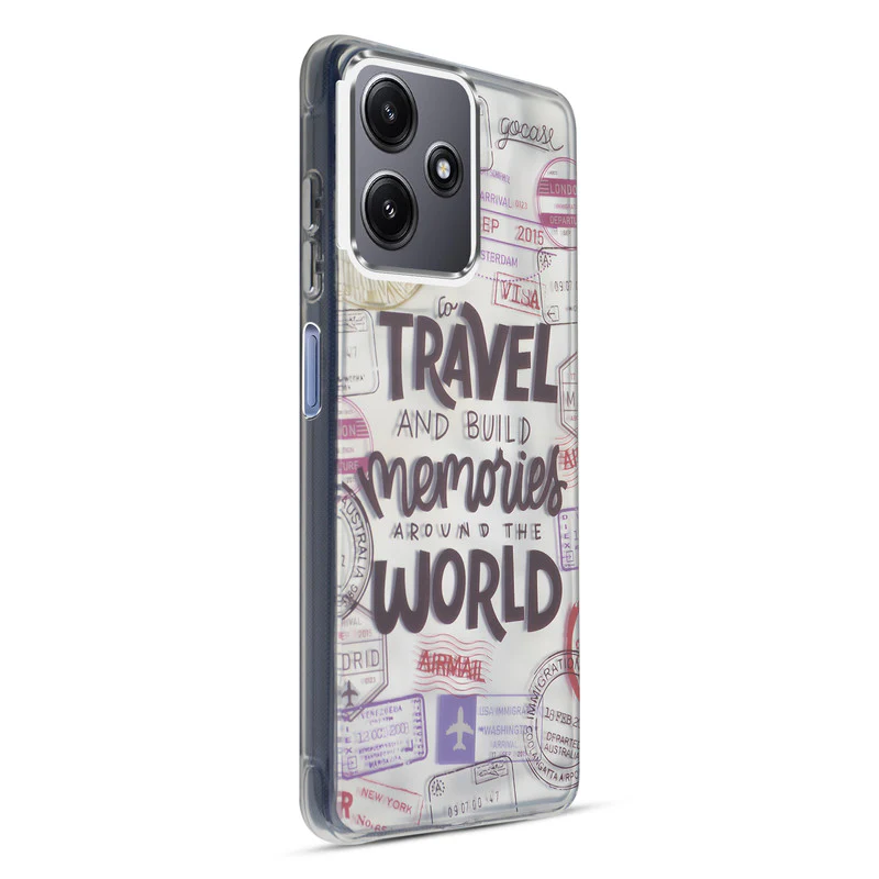 Wrinkle & Artistic Wave Printed Phone Case For Redmi 12 5G - Image 22
