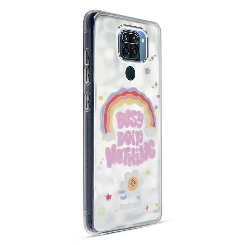 Wrinkle & Artistic Wave Printed Phone Case For Redmi Note 9 - Image 8