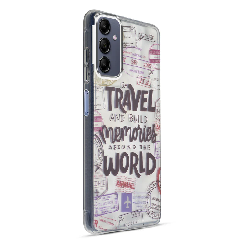 Wrinkle & Artistic Wave Printed Phone Case For Samsung A14 5G - Image 22