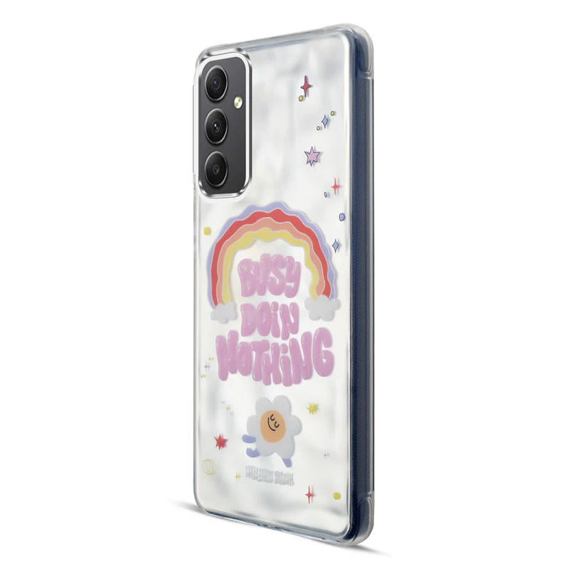 Wrinkle & Artistic Wave Printed Phone Case For Samsung A34 5G - Image 8