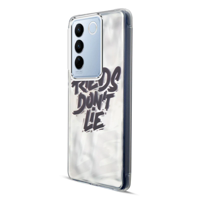 Wrinkle & Artistic Wave Printed Phone Case For Vivo V27 5G - Image 10