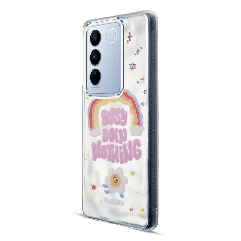 Wrinkle & Artistic Wave Printed Phone Case For Vivo V27 Pro 5G - Image 8