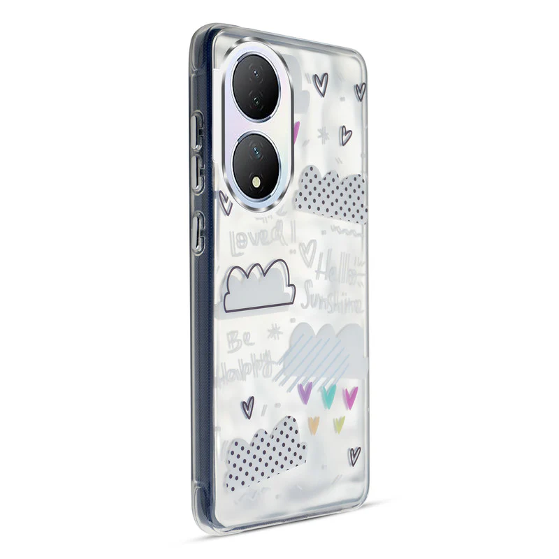 Wrinkle & Artistic Wave Printed Phone Case For Vivo Y100 - Image 10