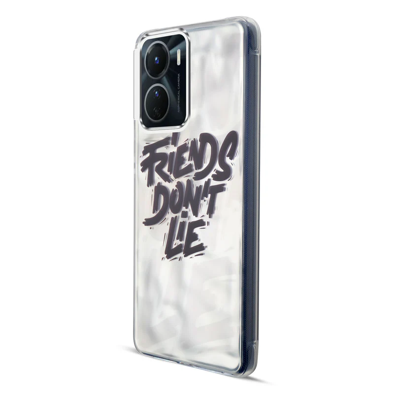 Wrinkle & Artistic Wave Printed Phone Case For Vivo Y16 - Image 18