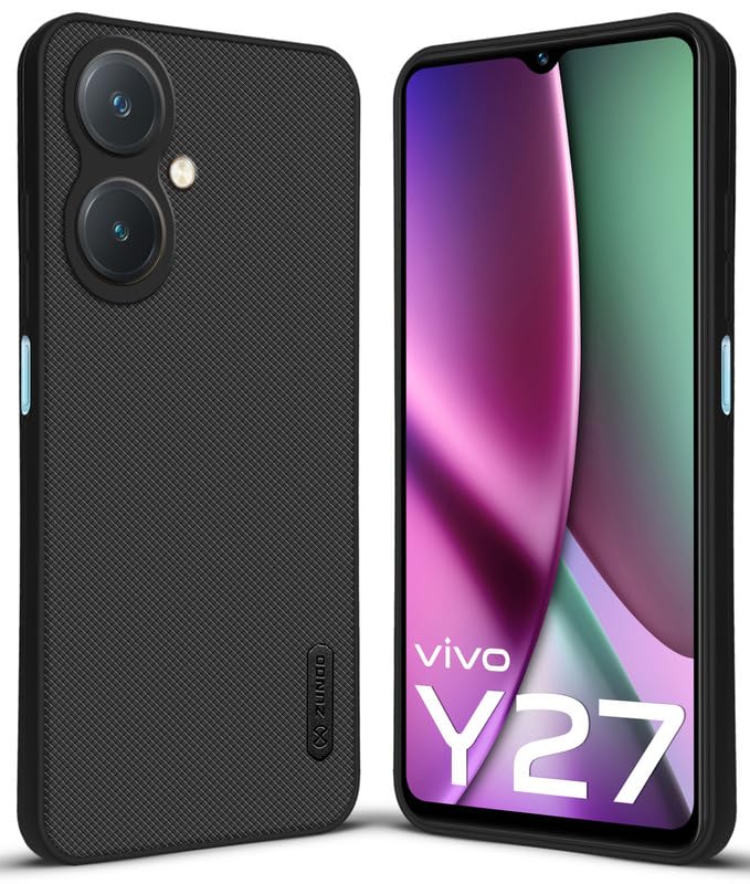 ZUNDO Dotted Silicon Back Case Cover for Vivo Y27 4G - Image 3